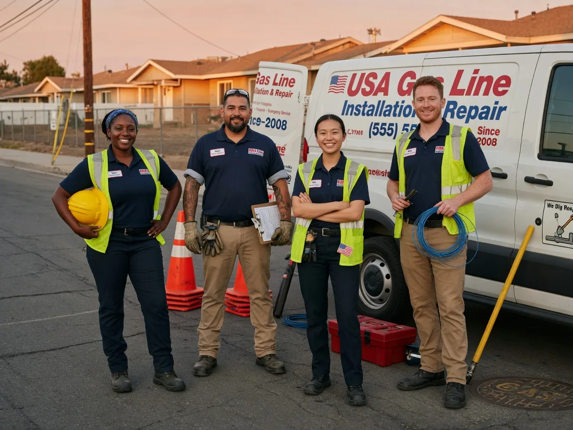 Gas Line Installation company in Young America, IN