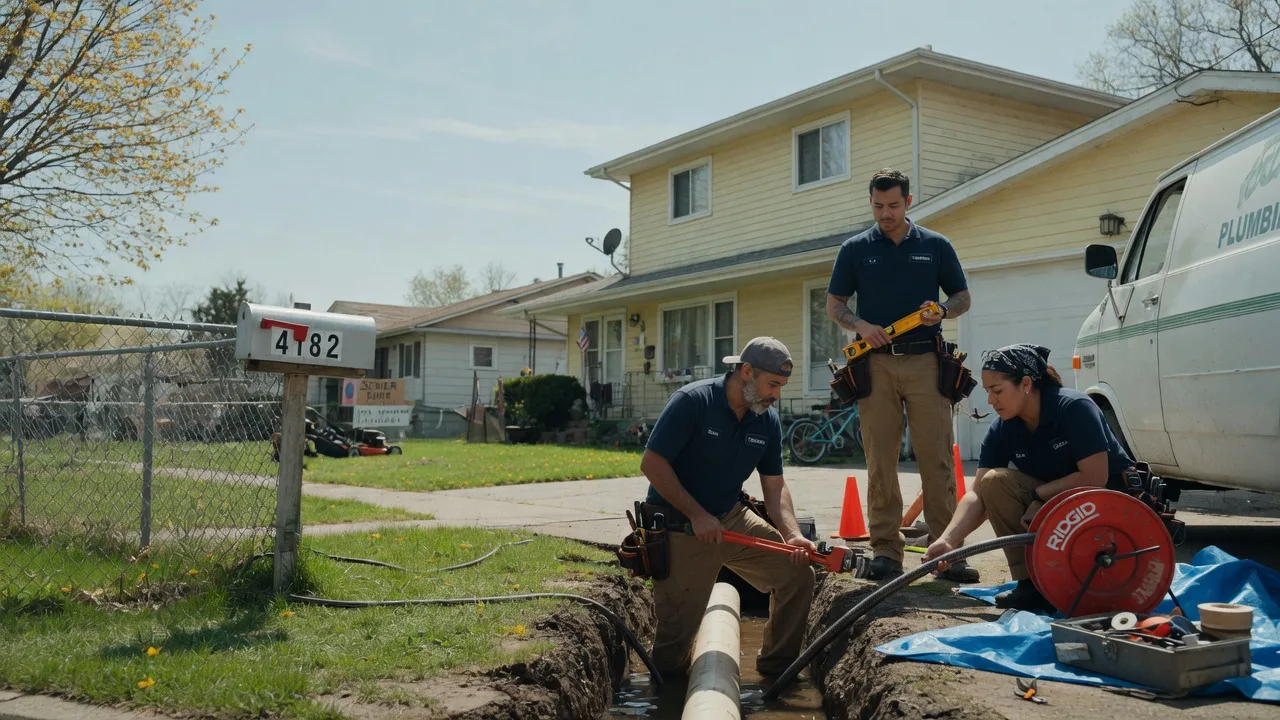 Gas Line Repair in Young America, IN near me